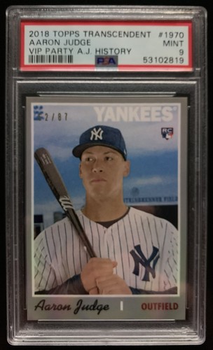 2018 topps transcendent vip - transcendent,